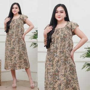 Daster Yukensi Jumbo Ld 130 cm Daun Anggur Daster Kekinian Daster Terbaru 2024 Daster Premium Daster Rayon