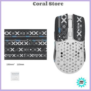 【Coral】💖【HOT SALE】🎈🎈 15x11cm DIY Anti-Slip Wireless Gaming Universal Style Mouse Sticker Sweat-Proof Mouse Grip Tape Wear-Resistant PC Desktop Laptop