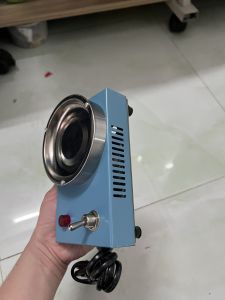 Bếp nấu keo nến ( silicon ) ( tặng 10 cây keo nến )
