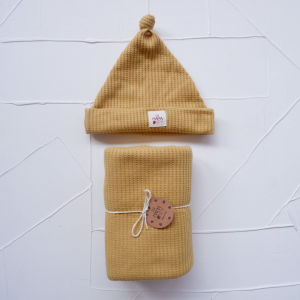 BYMAMAONTY - Premium Rajut + Topi (Dan Tanpa) Sarung Tangan Kaki