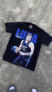 ABT Oversize shirt Luka Doncic Black CVC Cotton Tshirt Men and Women Fashion .C