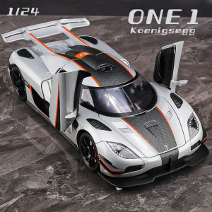 Quy Mô 1:24 Koenigsegg Một 1 xe hợp kim Mô Hình Xe mô hình đúc Âm Thanh Ánh Sáng Xe Những Người Yêu Thích Bộ Sưu Tập Trẻ Em Món Quà Sinh Nhật Kim Loại Đồ chơi bé trai