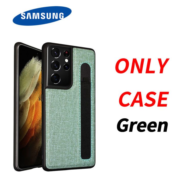 Ốp Cho Samsung S21 Ultra 5G Khe Cắm Bút S-PEN Ốp Lưng Có Khe Cắm