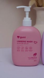 Nước Giặt Đồ Lót GUMI 350ml Hương Phấn Em Bé / Sơn Trà – Giặt Sạch Kháng Khuẩn Khử Mùi Dịu Nhẹ Cho Da