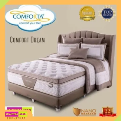 Comforta Springbed Comfort Dream pocket latex plush top Matras / Set