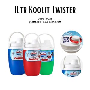 1 Liter OROCAN High Quality Koolit Twister/Premium Insulated Water Jug/Durable and Stylish Water Container/Cooler Jug/Lagayan ng Malamig na Tubig/Ice Box/Mini Water Jug/Small Ice Box/Original 1L Koolit Jug Stylish Drinkware