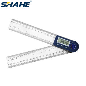 SHAHE Digital Protractor Angle Ruler Electron Goniometer Protractor Inclinometer Angle Meter Measuring Tools