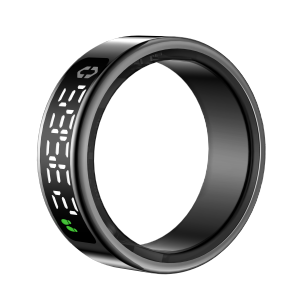 Aolon Ring Gen5 Upgraded Smart Ring Stainless steel，50 meters water resistant，Heart rate measurement，Blood oxygen measurement