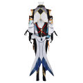 Genshin Impact Shenhe Cosplay Costume Shenhe Jumpsuit Wig Shen He Genshin Battle Suits Cosplay Anime Outfits. 