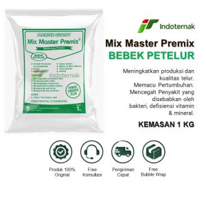MIX MASTER PREMIX BEBEK PETELUR - Suplemen Pakan Untuk Bebek Petelur