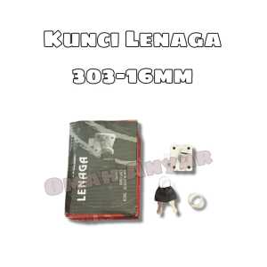 4 PCS Kunci Laci Lemari Olimpik Olympic Drawer Lock 303 16mm Lenaga Huben