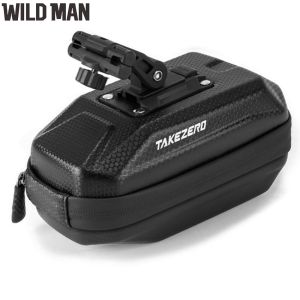Cycling Equipment 0.8L Reflective Saddle Bag for MTB and Road Bikes Waterproof and Durable Bike Seat Storage