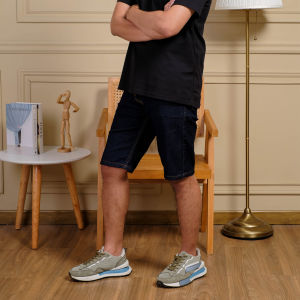 BAPIN Celana Jeans Pendek Pria - Celana Pendek Denim