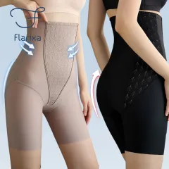 Cheap Flarixa 3D High Waist Belly Slimming Panties Women Tummy Control  Shapewear Postpartum Butt Lifter Slimming Shorts Body Shaper