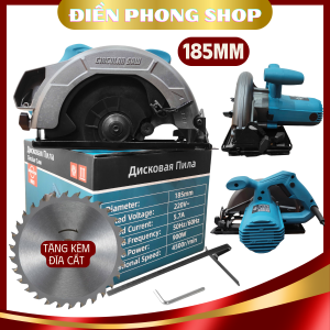 Máy cưa gỗ Circular Saw MODENGO công suất 900w máy cưa đĩa 185mm ruột đồng nguyên chất tặng kèm lươi cưa