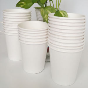 [KV] Ly giấy 12oz~354ml - Lốc 50 ly giấy trơn