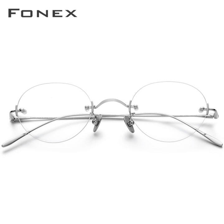 Ultralight cheap rimless glasses