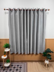 ผ้าม่านเกรดพรี่เมี่ยม ผ้าหนา850แกม ผ้าม่านหน้าต่าง ผ้าม่านตาไก่ สั่งตัดได้ทุกขนาด กันแสง กันUV ผ้าม่านBlackout ผ้าหนาทิ้งตัวสวย