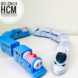 [HCM] [SIÊU TO - NHIỀU MẪU] Đồ chơi đường tàu thomas tàu điện ngầm có đèn nhạc tự quay đầu dành cho bé thích mô hình xe đường ray xe lửa Thomas