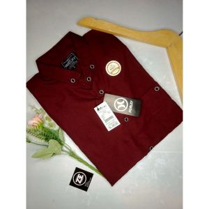 {PROMO HARI INI}Kemeja Polos Pria KATUN PREMIUM Lengan Pendek Hits