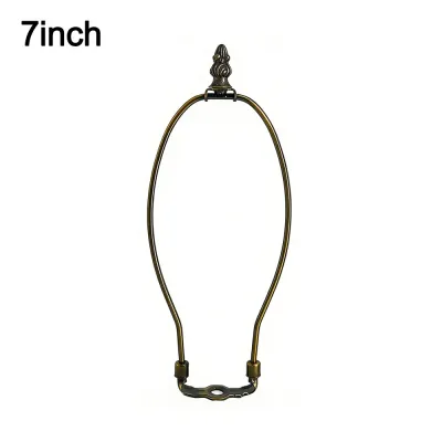 NEXASHOP Standard Lamps Harp Kit Bronze Finish DIY Lamp Shade Support Harp Decorative Universal Shade Bracket Table Lamp