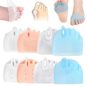 TANTUANG SEBS Miếng đệm bàn chân trước Cấu trúc năm lỗ Đệm lót dạng tổ ong Miếng đệm ngón chân  Tách ngón chân Dụng cụ tách ngón chân Chăm sóc chân cho người lớn