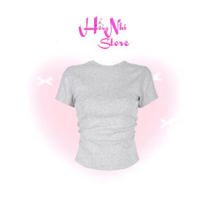 Áo Thun Baby Tee In Nơ 3D Cổ Tròn Tay Ngắn Dáng Ôm Siêu Co Giãn Có Size Đại 65kg Ulzzang- MM Hồng Nhi Store