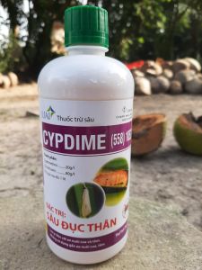 [VTNN TIEN KHOA] Thuốc trừ sâu Cypdime 10EC chai 450ml trừ sâu đục thân sâu khoang sâu cuốn lá bọ xít trên lúa cây ăn trái rau màu