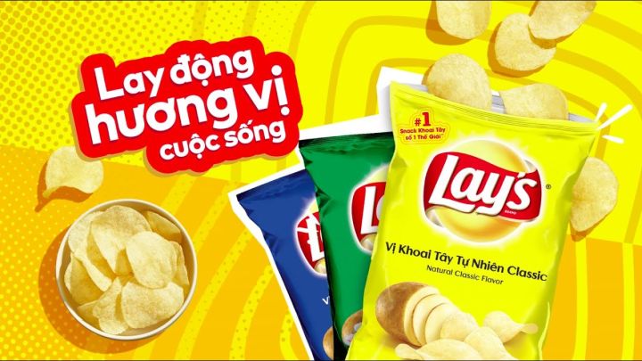 snack khoai tây lay's