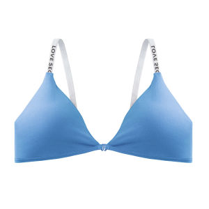 OK Bra Women Solid Color Fashion Push-up Bra Thin Front Buckle Comfortable And Breathable Non-wire Underwear
