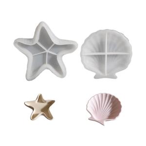 พิมพ์เค้กซิลิโคนยืดหยุ่นสำหรับสร้างแม่พิมพ์กล่องเก็บของกล่องเก็บสินค้าปลอกและกล่องปลาดาวสำหรับทำแม่พิมพ์