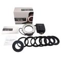 Meike FC-100 Macro LED Ring Flash Bundle With 8 Adapter Ring For Canon Nikon Pentax Olympus Panasonic DSLR Camera Flash V HD130. 
