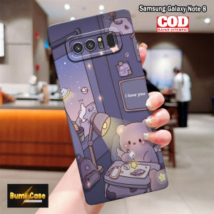 New! Kartun Case Softcase Hp Samsung Galaxy Note 8 Terbaru Silikon Casing Bahan Karet Lentur & Tebal
