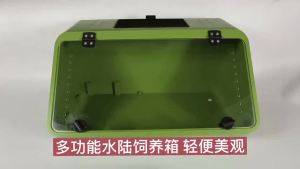 Terrapin Tank Turtle Tank with Brazilian Turtle Villa Aquatic and Terrestrial Tank