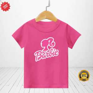 kaos anak barbie atasan baju anak perempuan gambar barbie terlaris
