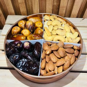 Fruit & Nut Co. Combo in Can (500 grams)-Premium Healthy snack packed ideally for gift - imported