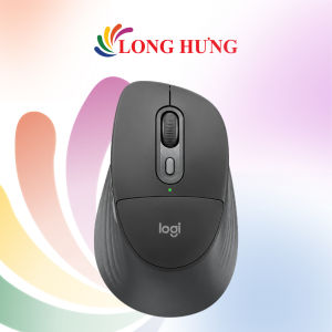 Chuột không dây Logitech Signature Comfort M840 L - Hàng chính hãng - Thiết kế công thái học Kết nối Bluetooth và đầu thu USB Logi Bolt Pin sử dụng lên đến 24 tháng