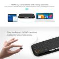 Keyboard wireless Touchscreen Alphun Air Mouse Touchpad 2.4GHz - H18 - Black [GRATIS ONGKIR]. 