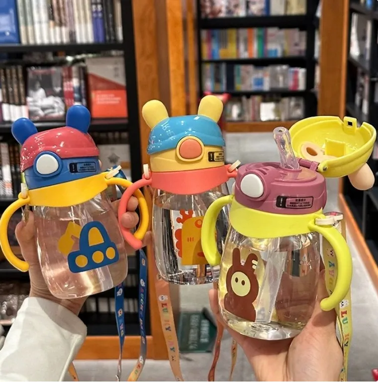 Cute Bottle With Straw 500Ml