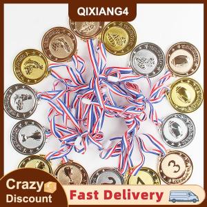 【QIXIANG4】 Vàng bạc bronze giải thưởng huy chương winner phần thưởng bóng đá cạnh tranh giải thưởng giải thưởng huy chương cho món quà lưu niệm ngoài trời thể thao trẻ em đồ chơi