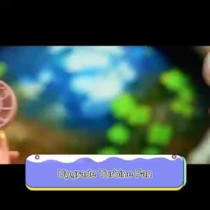 USB Rechargeable Small Fan  Handheld Cooler Charging Outdoor Desktop Office Dormitory Household Student Pink Portable Fan