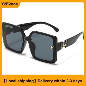 【Local shipping】 Anti-ultraviolet Square Womens Sunglasses Fashion Large Frame Driving Glasses UV400 Eyewears