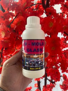 D Mold Glass Pembersih Kaca Kebutuhan Aquarium Cairan Obat Penghilang Kerak Jamur 150 & 350 ML