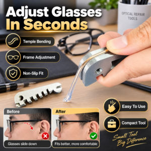 Multifunctional Eyeglasses Temple Adjustment Tool Glasses Frame Repair Tool Spectacle Arm Bending Tool Optical Accessories