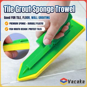 Vacaka Tile Grout Sponge Trowel Gap Filling & Smoothing Tool for Multiple Surfaces 1Pcs