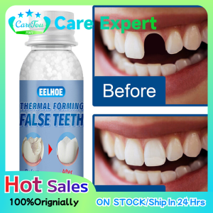 Temporary dentures with solid dental glue for instant perfect filling of defects cos denture 30ml