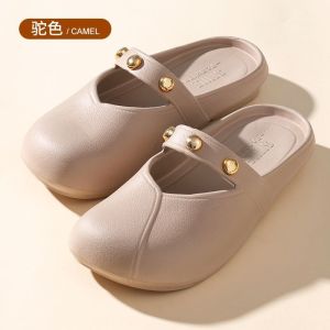 [Free Shipping] 2026 New Womens Half-Slipper Sandals for Office and Daily Wear Fashionable and Casual EVA Lightweight and Comfortable Summer Sandals