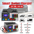 Pengisi Daya Aki Mobil Cerdas Charger Aki Mobil Motor Pengisi Daya Cerdas Otomatis Cepat. 