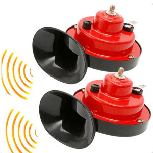 [tianjunmaoyi] 12V Super Loud Train Horns 300DB Waterproof Automotive Loudspeaker Universal Car Motorcycle Truck Boat Electric Sound Signal