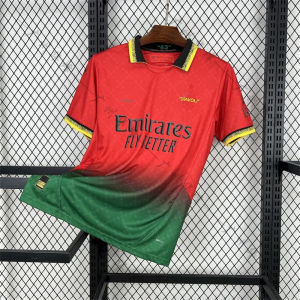 AE2526AC New Milan jersey Thai version Leo 2324 Home and away football uniforms co-branded special commemorative edition team uniforms